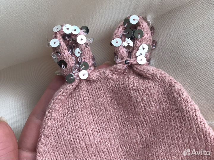 Чепчик для новорожденного