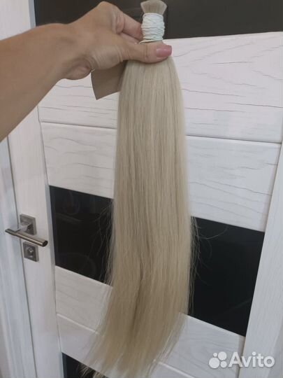 Натуральные волосы 60 см, наращивание волос