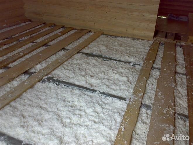 Утеплим дом,крышу. Пеноизол Эковата