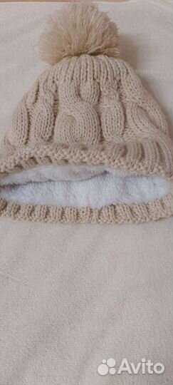 Шапка зимняя на девочку