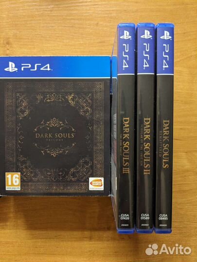 Dark souls trilogy PS4/PS5