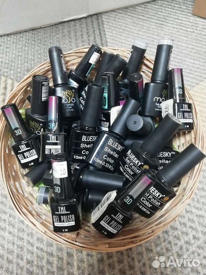 Гель лак остатки