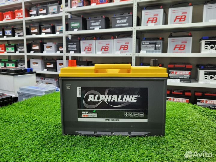 Аккумулятор alphaline AGM 90 Ah п.п