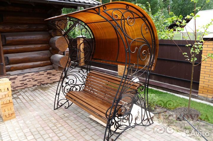 Качели садовые на заказ