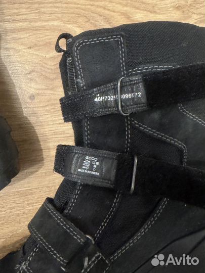 Зимние ботинки ecco 40