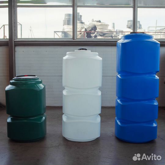 Емкость 500/750/1000 литров прямоугольная