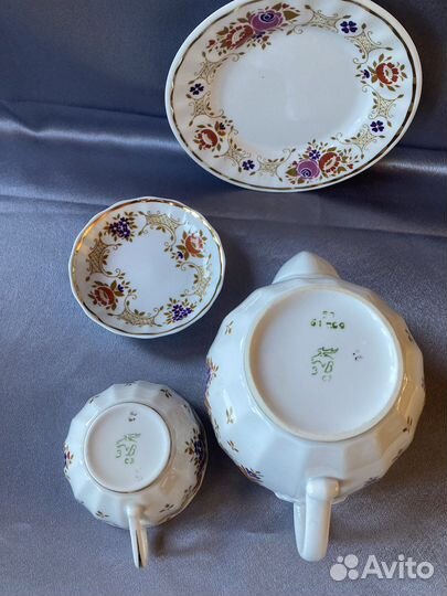 Чайный сервиз Вербилки СССР