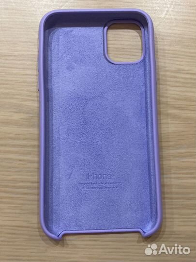 Чехол на iPhone 11 Сереневый