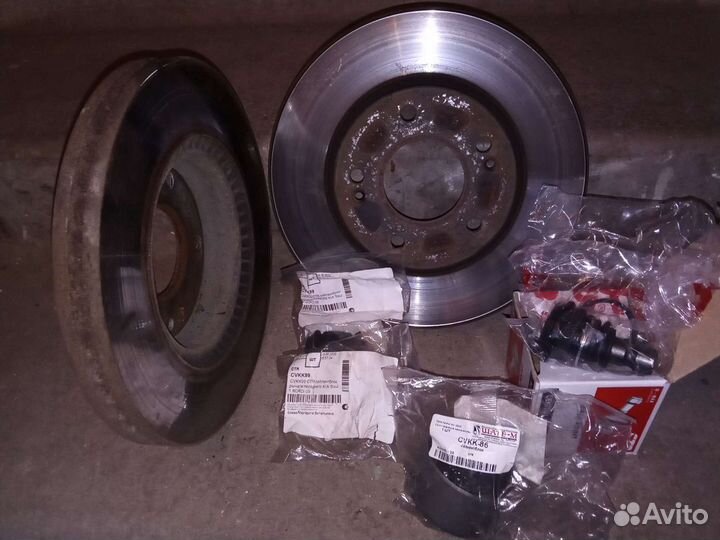 Киа соул 2010 Тормозные передние диски. Солинблоки