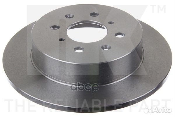 Диск тормозной honda civic 97-05 задний D 260мм