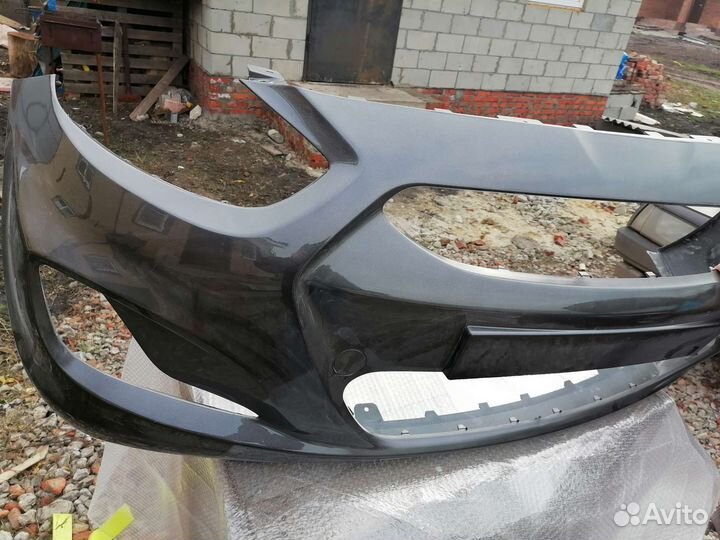 Бампер hyundai solaris Цвет SAE