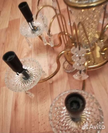 Люстра хрустальная