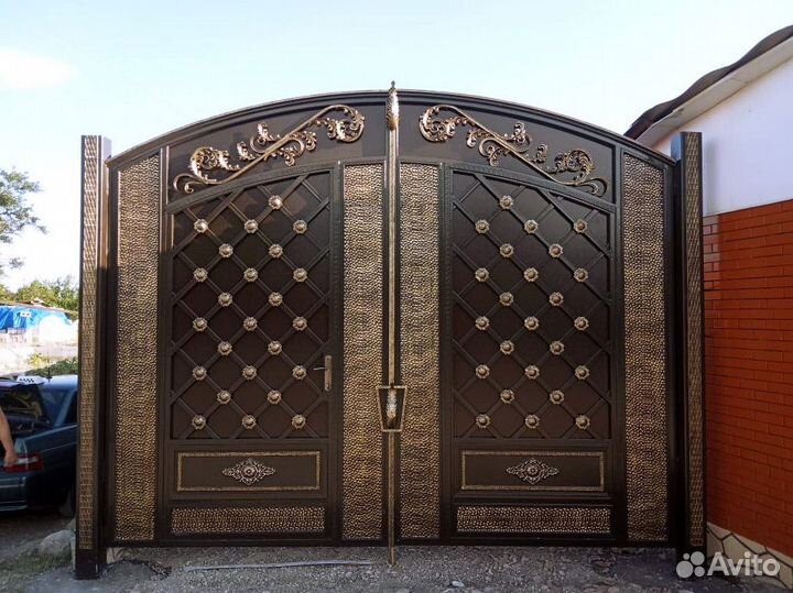 Кованные ворота
