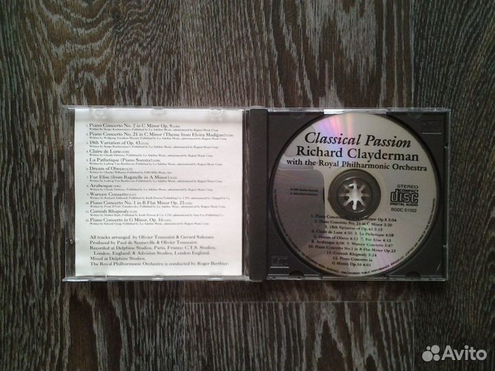 Cd диск Richard Clayderman