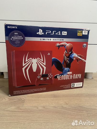 Sony PlayStation 4 Pro Spider-Man Limited Edition