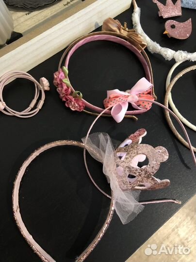 Ободки, резинки, заколки
