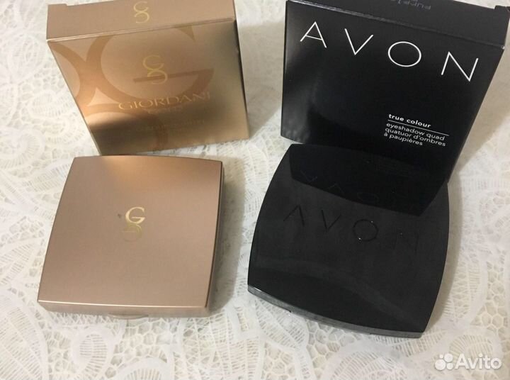 Тени новые Giordani Gold и Avon