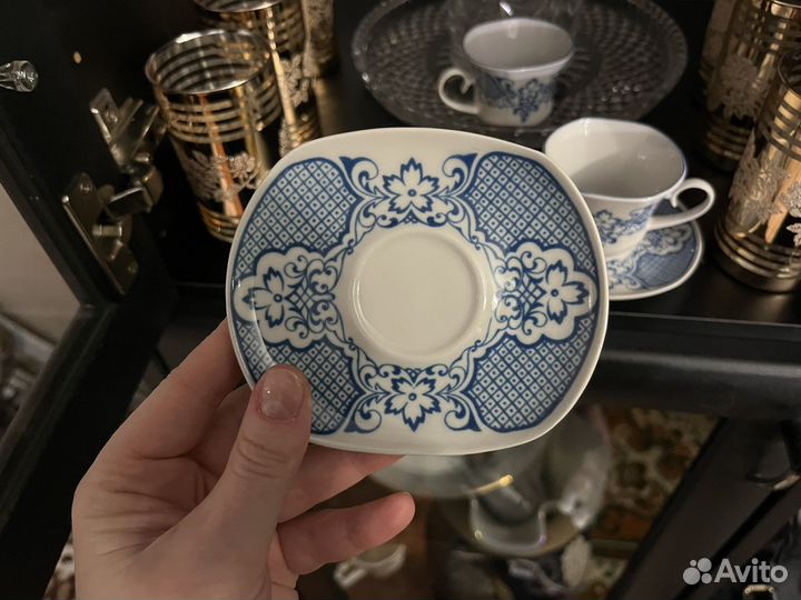 Кофейные пары фарфор СССР