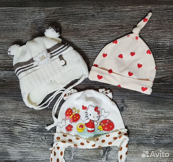 Детские шапочки для девочек