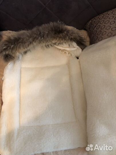 Конверт с овчиной
