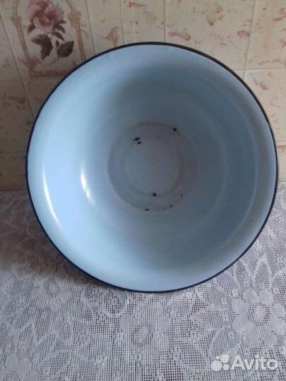 Таз эмалированный 7 литров