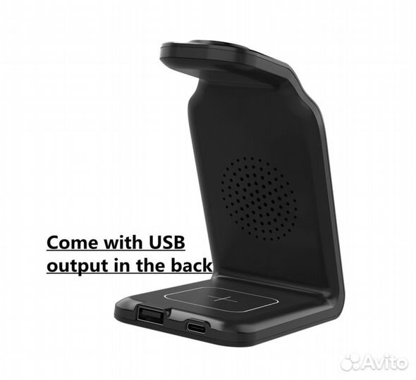 Быстрое зарядное устройство 3в1 для iPhone + USB