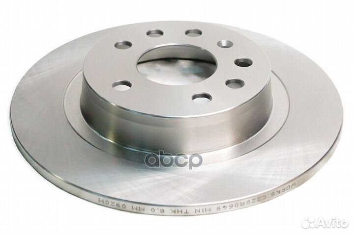 Тормозной диск задний C220R0649 cworks