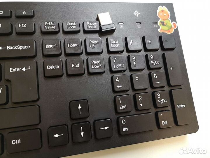 Клавиатура беспроводная dexp kw-3001bu