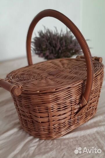 Корзина плетеная