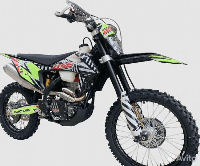 Кроссовый мотоцикл BSE T8 Green Twister (015)