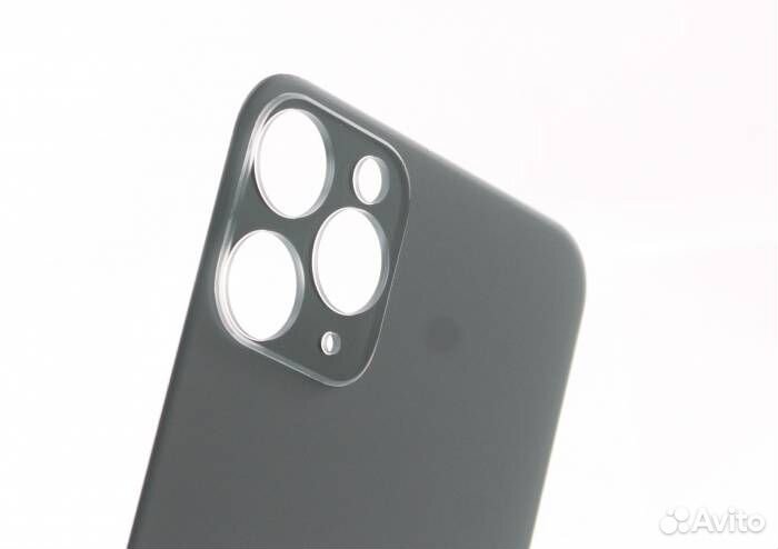 Задняя крышка для iPhone 11 Pro Темно-Зеленая (Сте