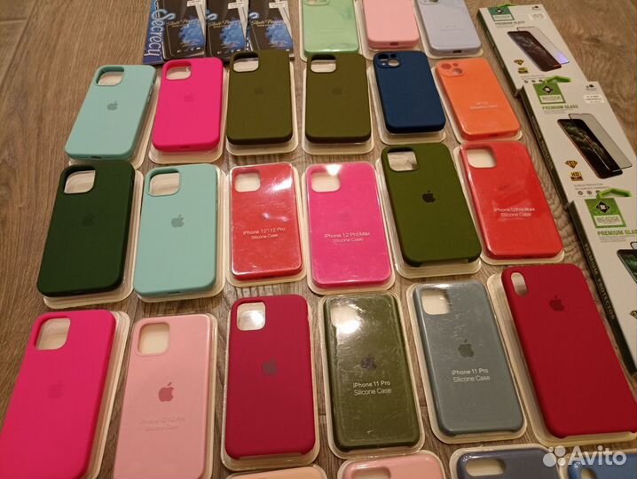 Silicone Case для iPhone 6, 7, 8, 11, 12, 13