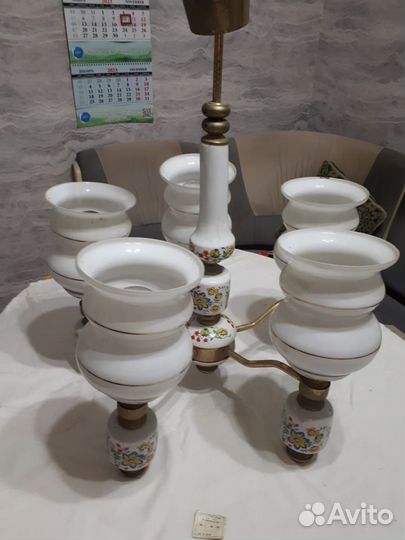 Винтажная люстра потолочная