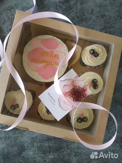 Бенто торты и капкейки