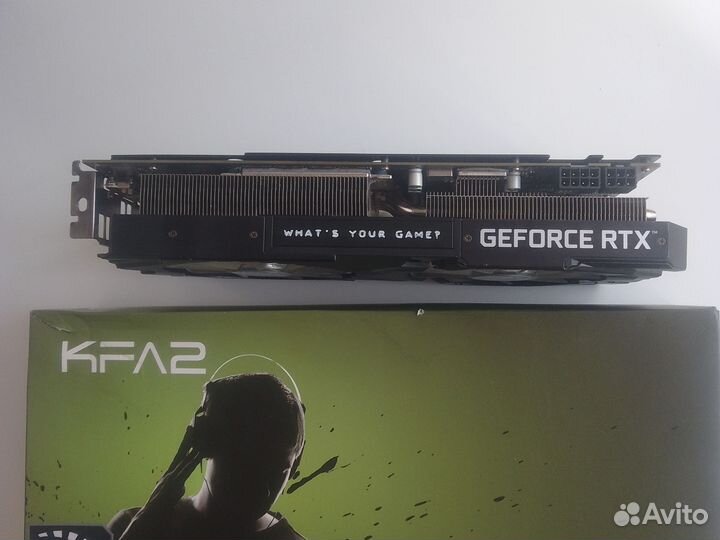 Видеокарта 2060 super KFA2 с подсветкой