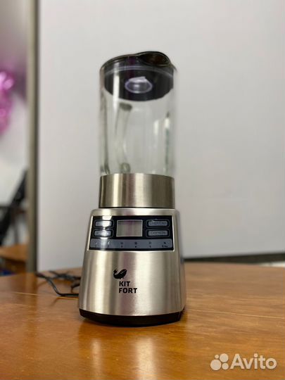 Блендер KitFort KT-1301 LCD чаша стекло