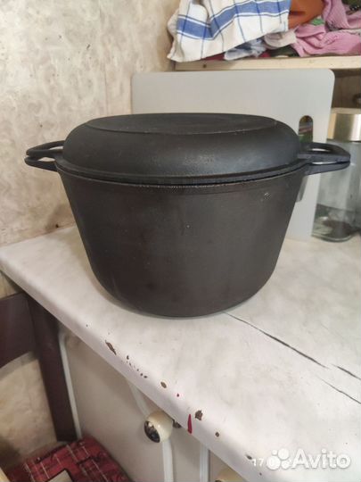 Чугунная сковорода СССР