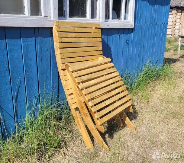 Шезлонг для дачи