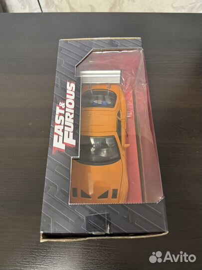 Модель авто Toyota Supra, F&F, jada, 1:24