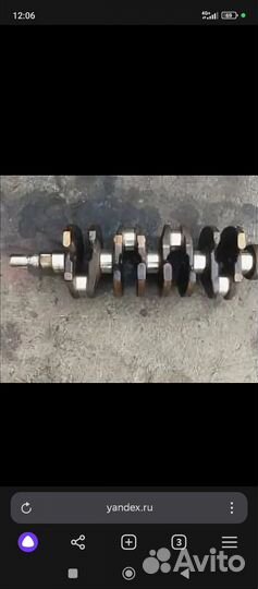 Коленчатый вал 5a fe