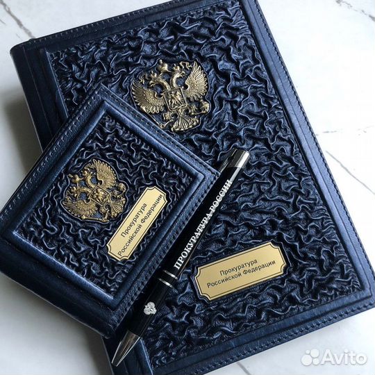 Ежедневник из натуральной кожи