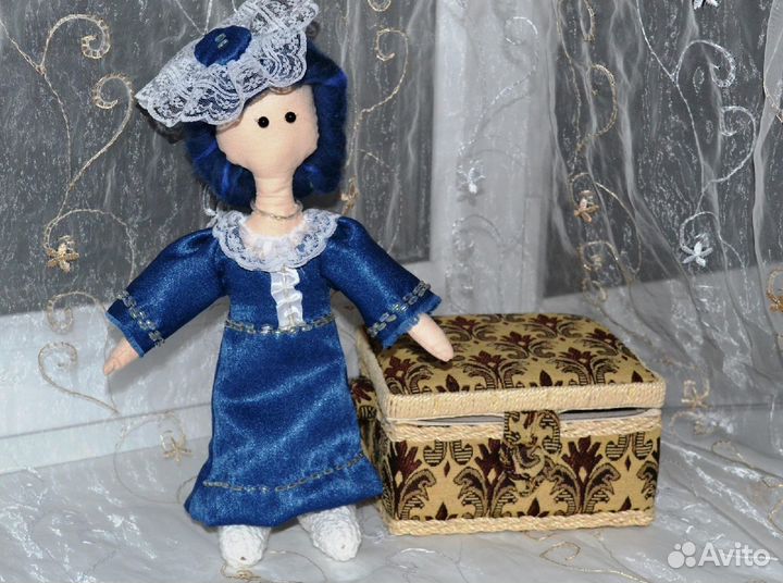 Кукла тряпичная в подарок для интерьера