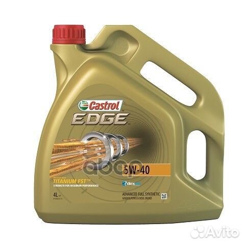 Масло мотор edge 5W-40 C3 4L Titanium Castrol