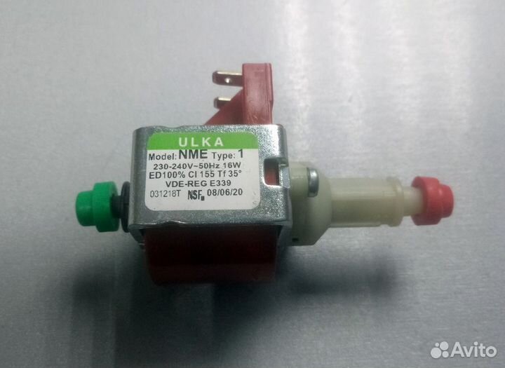 Насос ulka 16W 230V NME1 для кофеварки/кофемашины