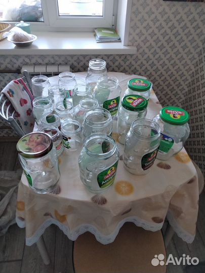 Банки стеклянные