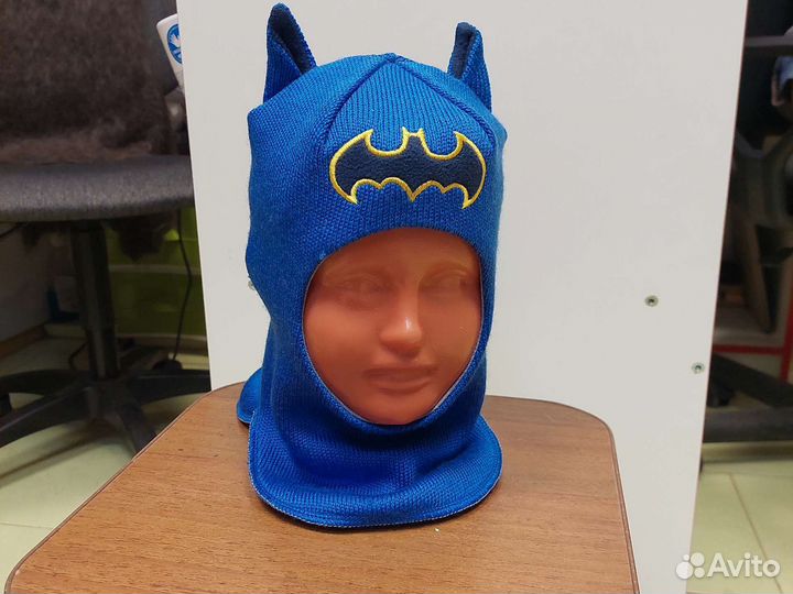 Шапка шлем для мальчика 48 50