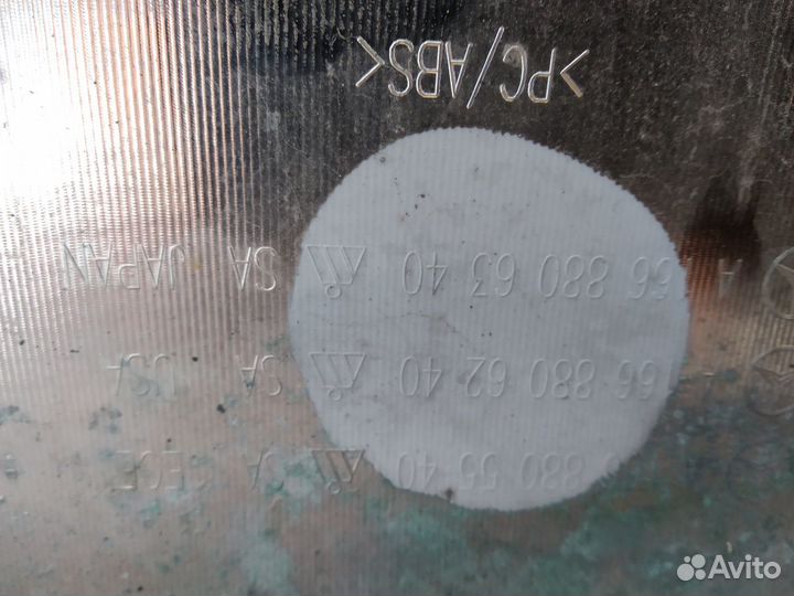 Мерседес AMG ML W166 Хром бампера