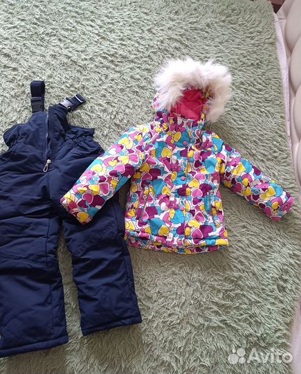 Продам комплект для девочки теплый