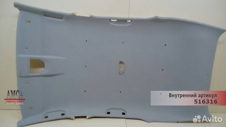 Обшивка потолка LADA Vesta 2015