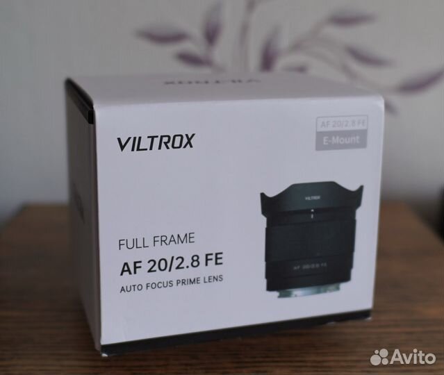 Viltrox AF 20mm F2.8 FE для Sony E-mount